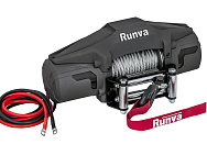 Лебёдка электрическая 12V Runva 6000 lbs 2722 кг (стальной трос)