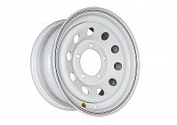Диск усиленный УАЗ стальной белый 5x139,7 7xR15 d110 ET-19