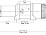 Лебёдка электрическая 12V Runva 4500A lbs (синтетический трос)