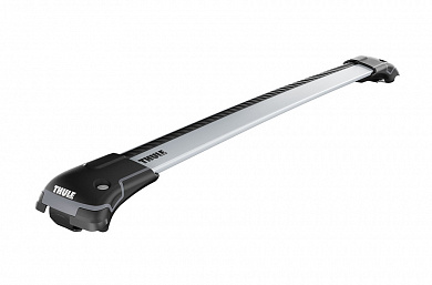 Багажник THULE WingBar Edge серебристый (на рейлинги) Длина дуг M 