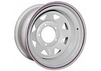 Диск колёсный стальной УАЗ 15x7 5x139,7 d110 ET0 белый
