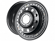 Диск усиленный УАЗ стальной черный 5x139,7 8xR16 d110 ET-24 с бедлоком (черный)