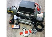 Лебёдка электрическая 12V Electric Winch SC12 OR 12000 lbs 5443 кг (стальн. трос 18 м)