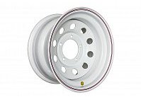 Диск усиленный УАЗ стальной белый 5x139,7 8xR15 d110 ET-19