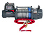 Лебёдка электрическая 24V Runva 20000 lbs влагозащищенная (синтетический трос)