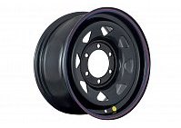 Диск усиленный стальной черный 6x139,7 7xR16 d110 ET+30 (треугольник мелкий)