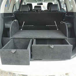 Органайзер в багажник "Экспедиция" для Mitsubishi Pajero Sport 3