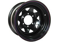 Диск колёсный стальной Toyota 16x10 6x139,7 d110 ET-44 черный