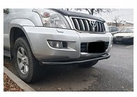 Защита переднего бампера для Toyota Land Cruiser Prado 120