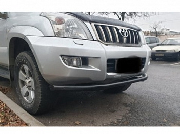 Защита переднего бампера для Toyota Land Cruiser Prado 120