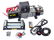 Лебёдка электрическая 12V Electric Winch SNC12 OX 12000 lbs 5443 кг