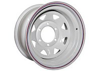 Диск колёсный стальной Toyota 16x10 6x139,7 d110 ET-44 белый