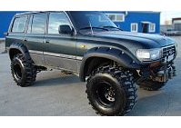 Расширители колёсных арок Toyota Land Cruiser 80 (130 мм)