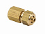 Штуцер 1/8" (мама) под гибкую трубку (1/8" NPT - 1/4" трубка)