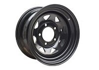 Диск колёсный стальной УАЗ 17x8 5x139,7 d110 ET0 черный