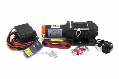 Лебёдка электрическая redBTR серия "QUATTRO CRAZY" 3,0s (12v)