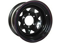 Диск колёсный стальной Toyota 17x8 6x139,7 d110 ET0 черный