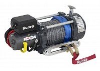 Лебёдка электрическая (индустр.) 12V Runva EWN15000USR 6800 кг синтетический трос