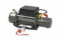 Лебёдка электрическая 12V Electric Winch 12000 lbs 5443 кг (влагозащищенная, чугунный клюз)