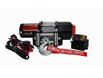 Лебёдка электрическая redBTR серия "QUATTRO CRAZY" 3,5 (12v)