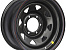 Диск колёсный стальной Toyota 16x8 6x139,7 d110 ET0 черный