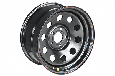Диск усиленный JEEP стальной черный 5х127 8xR17 d75 ET-0