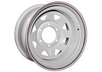 Диск колёсный стальной TOYOTA, MITSUBISHI, NISSAN 16x8 6x139,7 d110 ET-25 белый