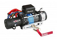 Лебёдка электрическая высокоскоростная 24V Runva EWXC9500SSR24V 4350 кг (синтетический трос)
