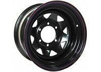 Диск усиленный стальной черный 6x139,7 8xR16 d110 ET-19