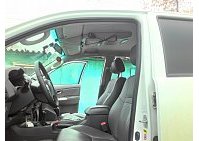 Консоль потолочная для установки р/c Toyota Hilux 2005-2014, вырез под р/c 140х40 мм, серая