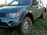 Расширители колесных арок (широкие, 90мм) Mitsubishi L200 2007-2013 (шагрень)