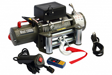 Лебёдка электрическая 12V Electric Winch 12000 lbs 5443 кг