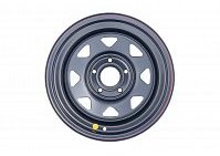 Диск усиленный стальной черный 5x127 8xR16 d75 ET-0