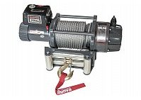Лебёдка автомобильная электрическая 12V Runva EWB20000U влагозащищенная, стальной трос