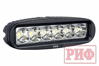 Светодиодная фара дальнего света РИФ 160 мм 18W LED