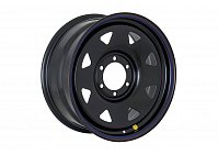 Диск стальной усиленный черный 6x139,7 8xR18 d110 ET+30 (треуг.)