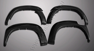 Расширители колесных арок Mazda BT-50 2006-2008 (комплект), шагрень