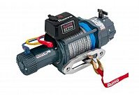 Лебёдка электрическая 24V Runva EWB20000SSR24V влагозащищенная, синтетический трос