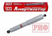 Амортизатор усиленный РИФ задний газовый Mitsubishi Pajero Sport 1 (1998-2008), 2 (2009-2015), 3 (2015+) и Pajero 1 (1998-1991) под лифт 20-40 мм