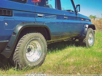 Расширители колёсных арок для TOYOTA LAND CRUISER 79