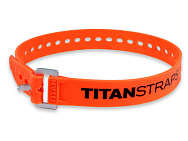 Ремень крепёжный TitanStraps Industrial оранжевый L = 64 см (Dmax = 18 см, Dmin = 5,5 см)