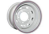 Диск колёсный стальной УАЗ 16x8 5x139,7 d110 ET-19 белый