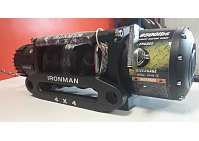 Электрическая лебедка влагозащищенная Ironman Monster Winch 9500 Lbs 12V (синтетический трос)