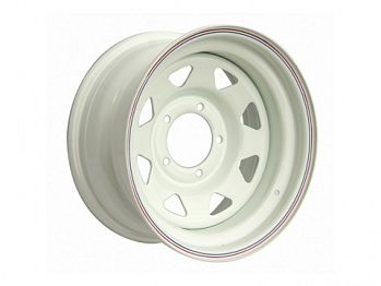 Диск колёсный стальной УАЗ 15x8 5x139,7 d110 ET0 белый