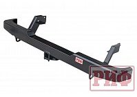 Бампер РИФ задний Mazda B2500/BT50, Ford Ranger T5 2006-2010 с квадратом под фаркоп