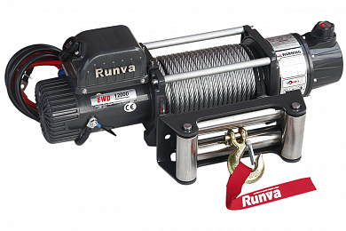Лебёдка электрическая двухскоростная 12V Runva EWD12000U 5443 кг